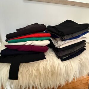 Jcrew Campbell Crop Bi-stretch wool pants - lot of 19 pairs!!